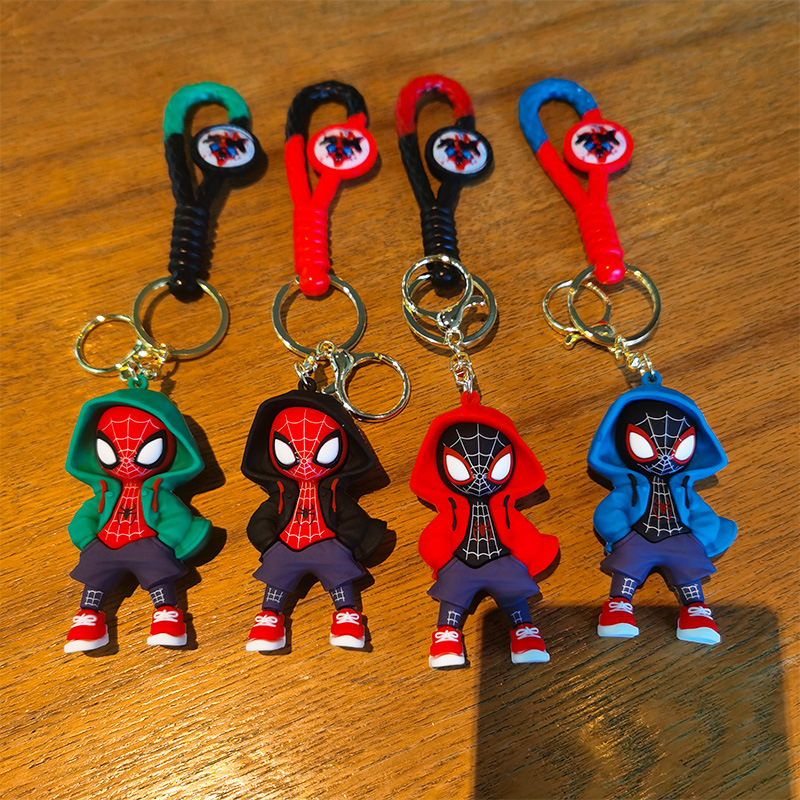 Chaqueta explosiva Spider-Man compilación de marvel llavero muñeca máquina de comercio exterior regalo de mano pequeño regalo image 4