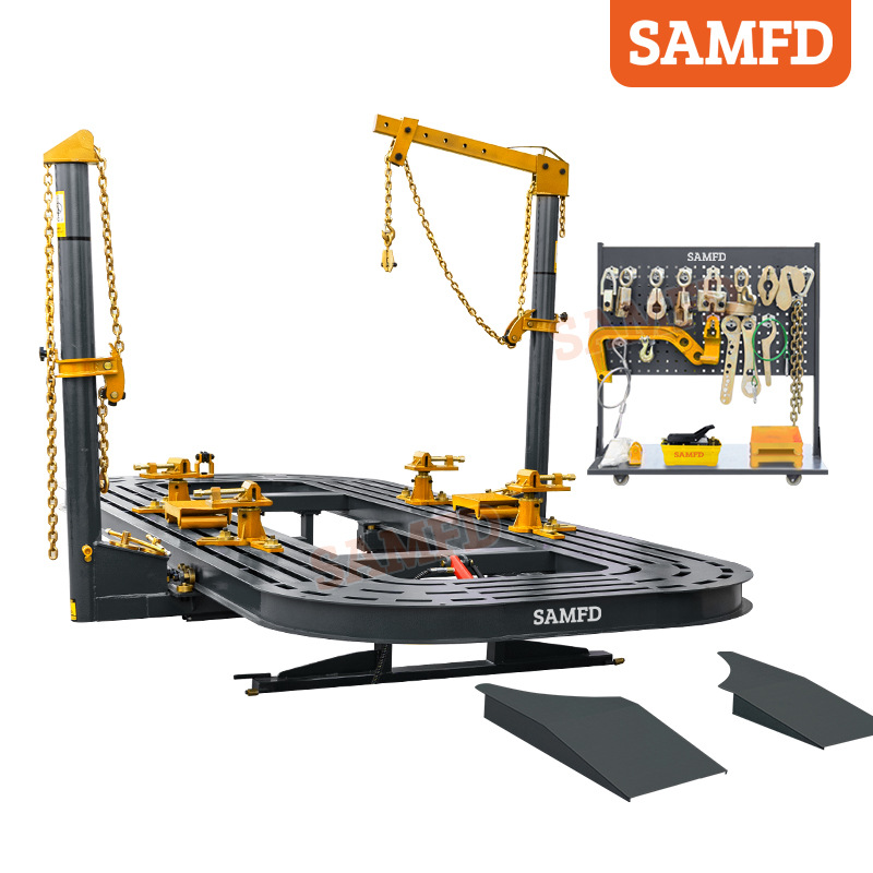 Corrector de haz de coche agujero cuadrado reparación de automóviles suministro directo de fábrica en forma de I de acero corrector de haz de chapa