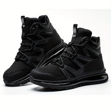 Men's Steel Toe Safety Work Boots Anti Puncture & Abrasion