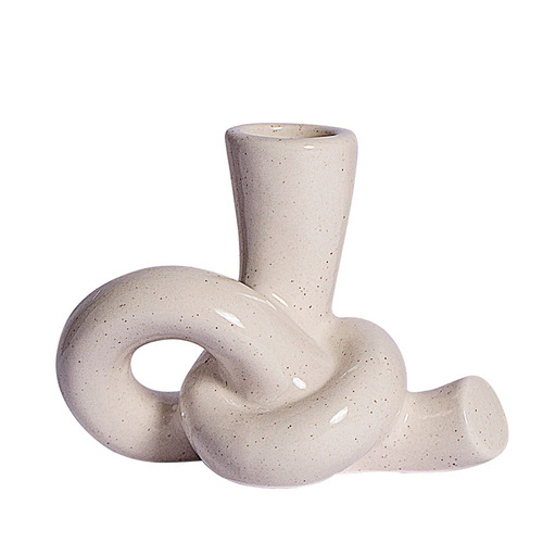 European and American ins style simple and elegant ceramic aromatherapy candle holder creative home decoration ornaments gifts gifts wholesale