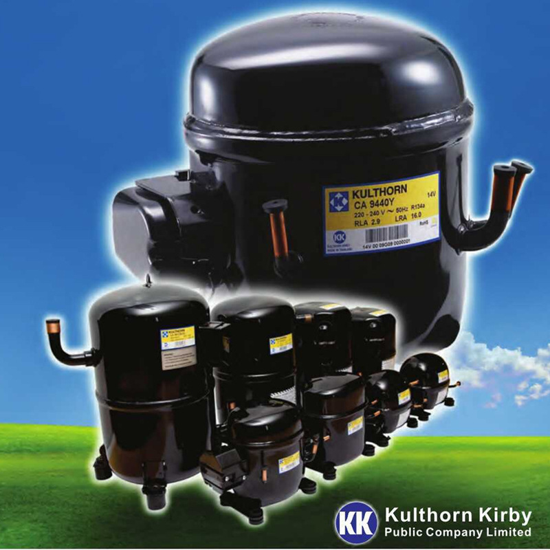 KK活塞式压缩机AW4524EK 低温冷柜冷库制冰机用变排量压缩机