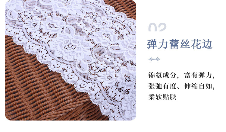 爆款立体绣花彩色花朵网纱刺绣窗帘服装花边lace fabric蕾丝辅料详情9