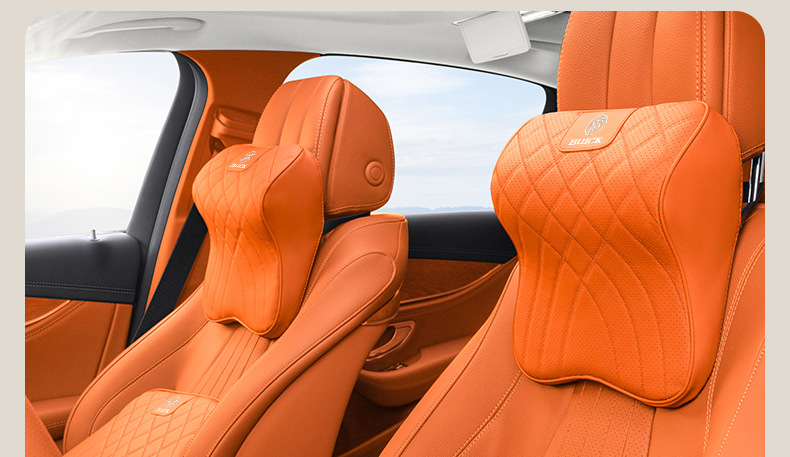 Suitable for Buick Car Headrest Gl8 Regal Regal Envision Plus Lumbar Cushion Neck Pillow Car Interior Supplies