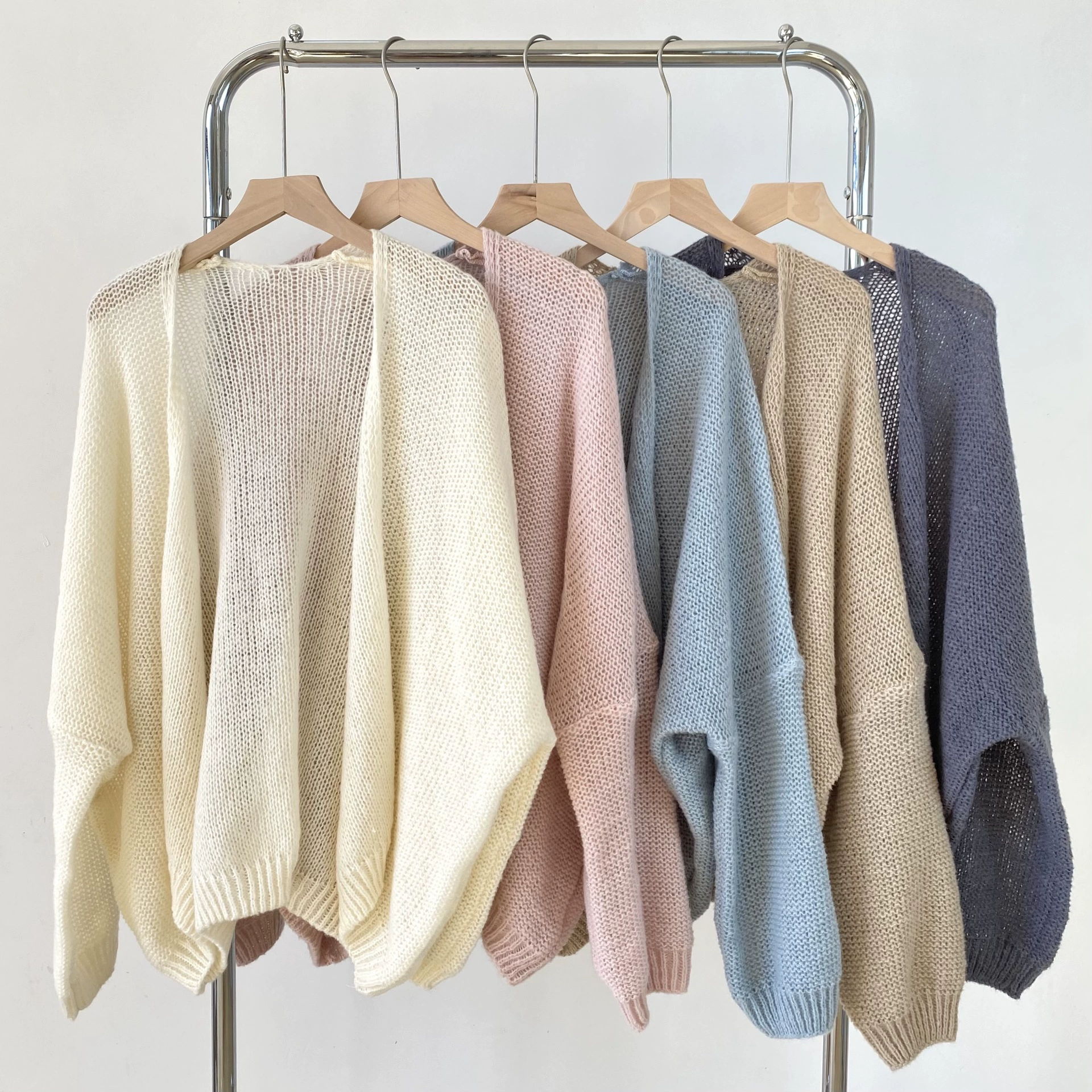 Нежный Свитер Свободное Пальто Кардиган