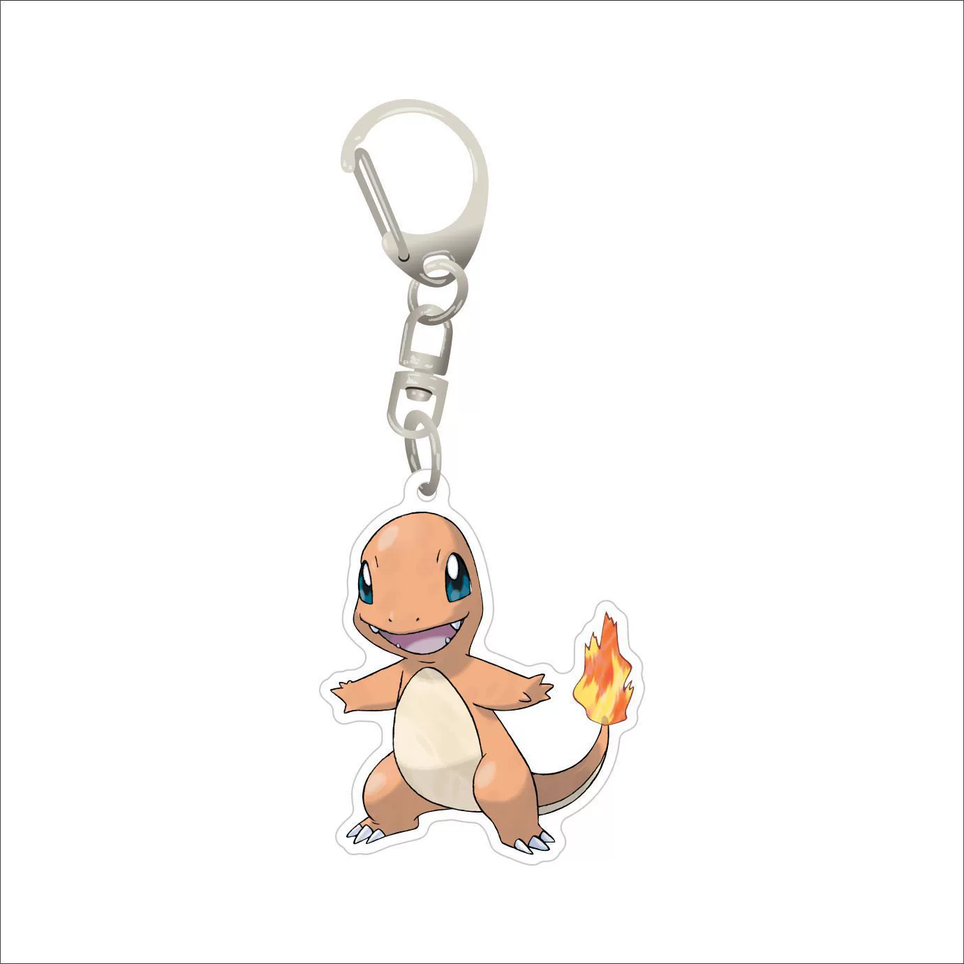 Acrylic keychain, pendant, badge, brooch