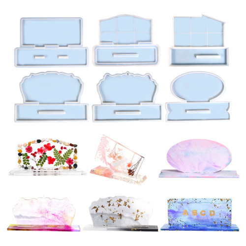 Proud diy glue mold variety of hotel signs silicone mold resin ornaments exclusively for cross-border supply