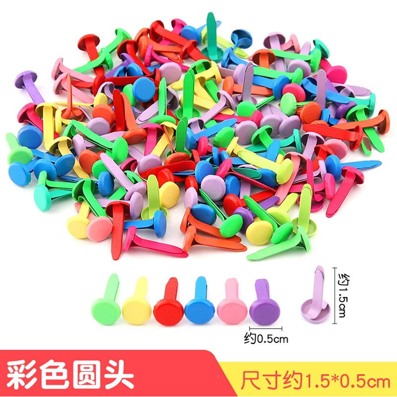 メーカー直販手作り両足釘装飾釘子供創意DIY材料部品羊角釘二足|undefined