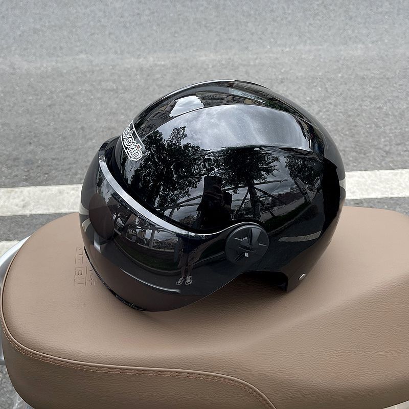 3C Certified Electric Vehicle Helmet, Motorcycle Safety Helmet, Half Helmet, Universal for All Seasons, Sun Protection Half Helmet for Men and Women, Hot Selling Wholesale