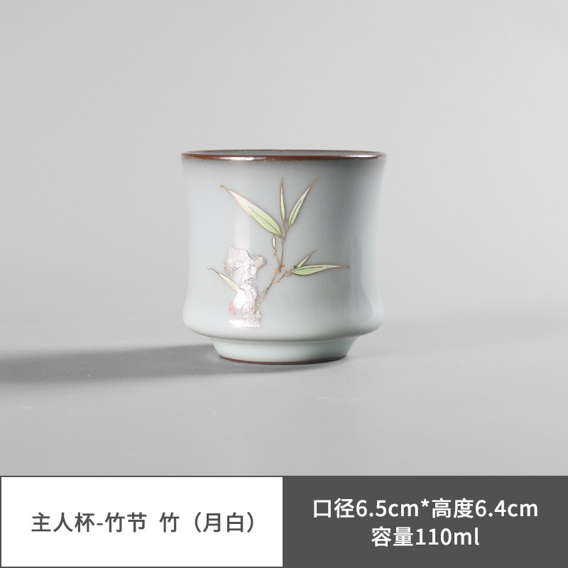 Horno oficial juego de té de Kung Fu caja de regalo traje tetera Tazón de tapa taza de té empresa de negocios Reunión Anual apertura regalo logotipo personalizado
