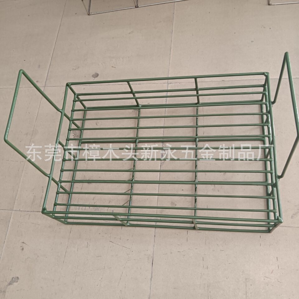 新永五金供应包绿胶清洗篮 不锈钢金属自动清洗网篮 也可包尼龙胶