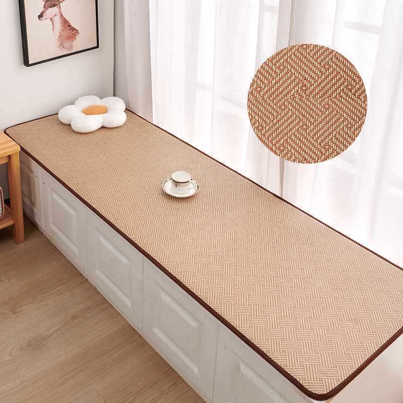 Balcón ventana flotante cojín de arroz se puede personalizar cojín de ventana flotante cojín de sillón de ventana cuatro estaciones engrosado nuevo dormitorio cojín de caña