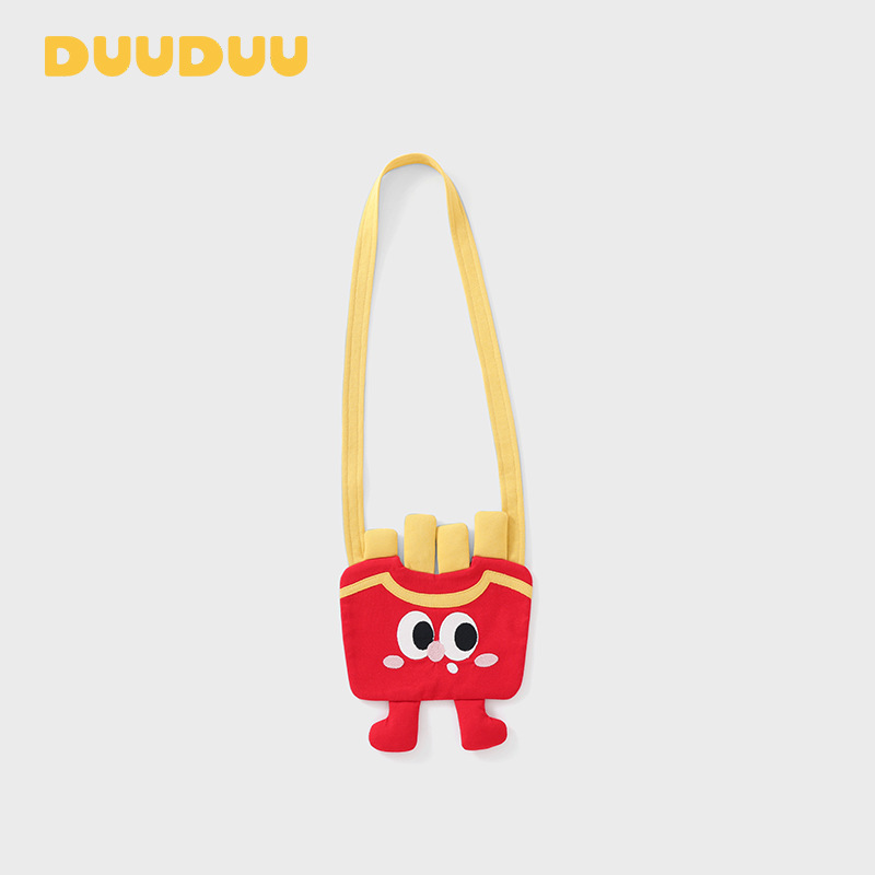 DUUDUU Children's Crossbody Bag 2026 - Cute French Fries Style Crossbody Bag for Infants and Toddlers - Summer Outing Bag