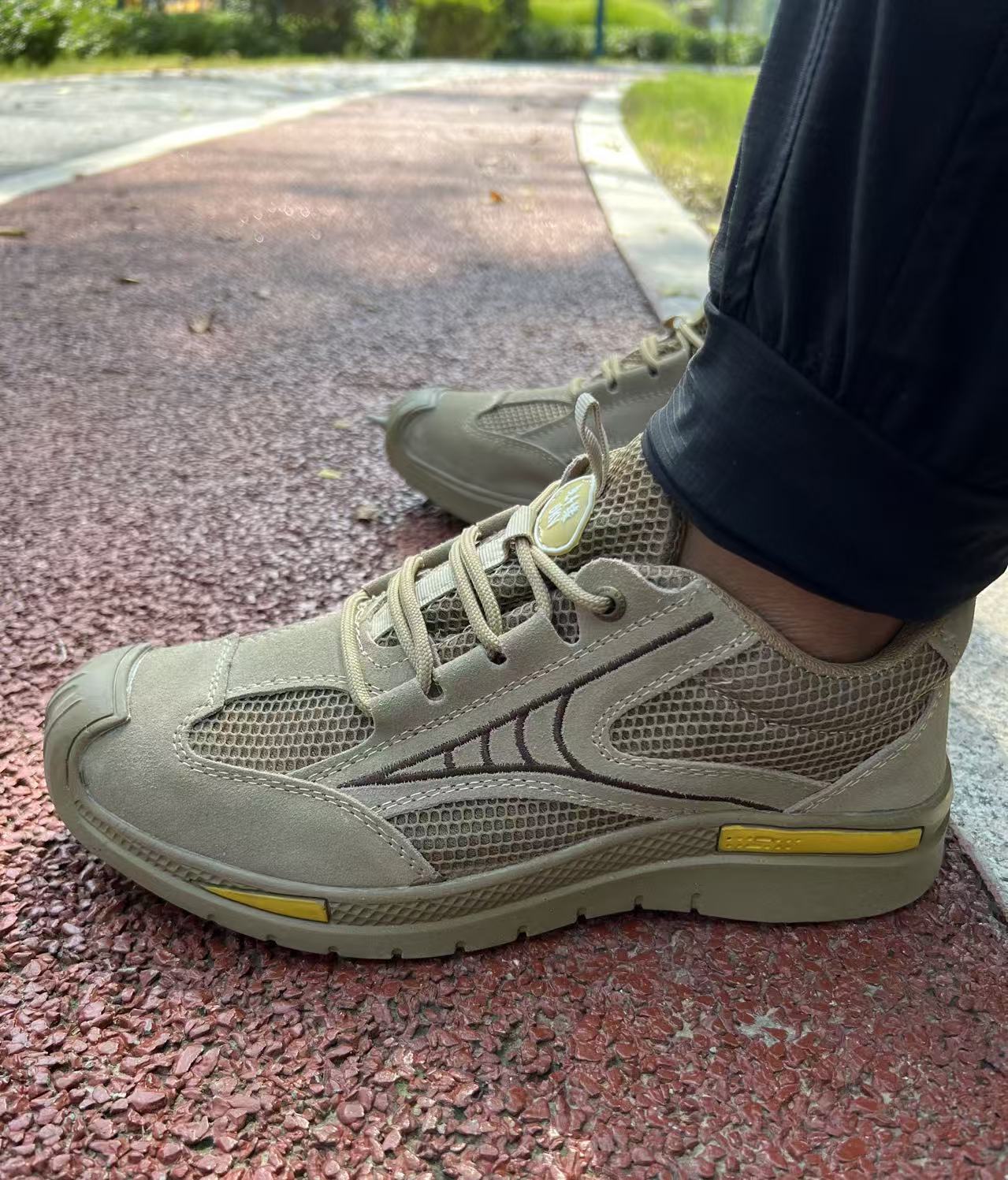 Men Special Work Shoes Labor Protection Steel Toe Anti-Smash Anti-Puncture Men's Safety Kevlar Midsole Anti-Slip Wear-Resistant Protective Work_vogvips.com