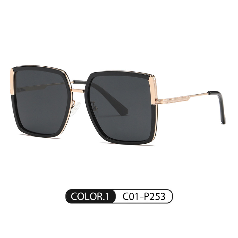 Nuevas gafas de sol polarizadas TJ709 de alta calidad ins gafas de sol cóncavas de conducción de las mujeres gafas polarizadas