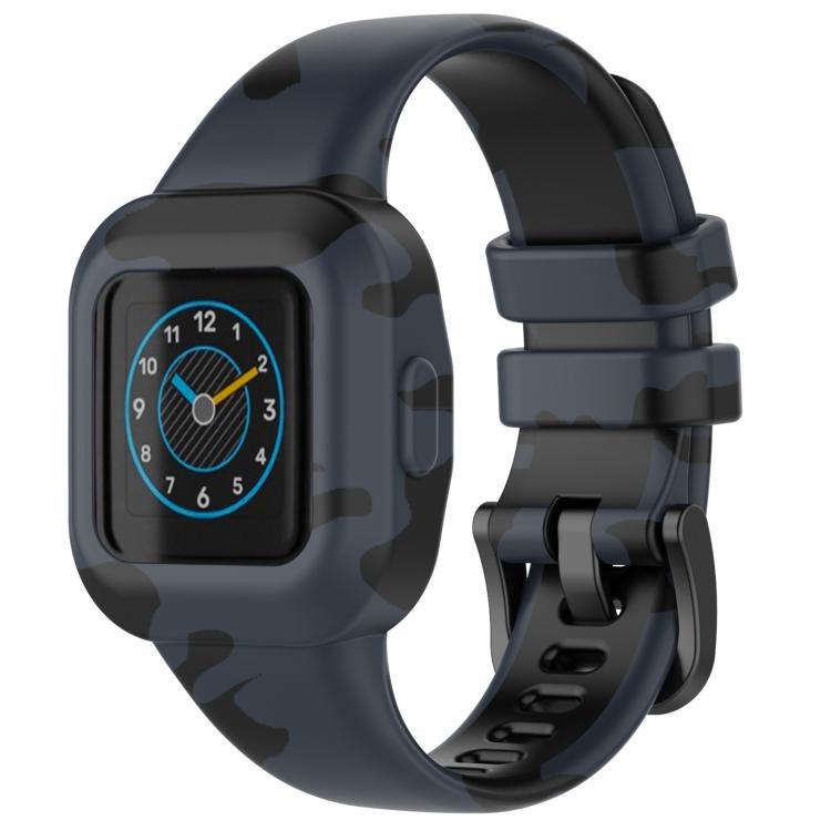 xDfind correa de silicona impresa de hebilla de acero para Garmin Fit JR3 / Garmin Vivofit JR 3