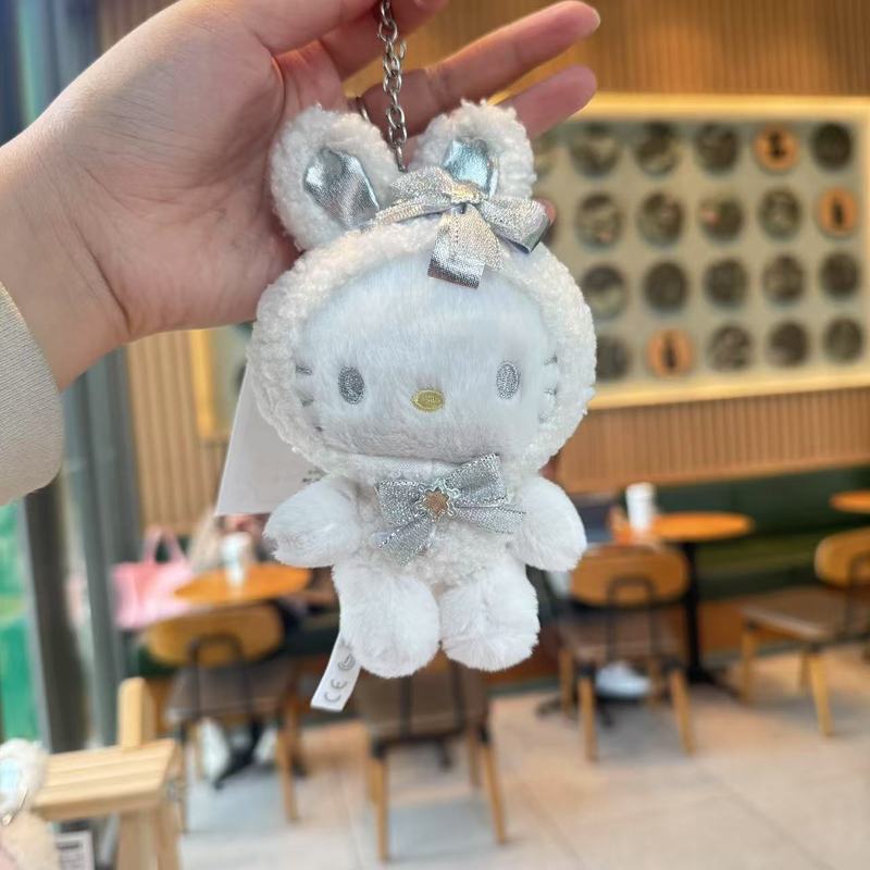 卡通动漫网红明星同款KT猫系列钥匙扣挂件女生背包饰品kt挂饰批发|undefined