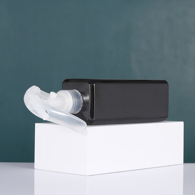 现货300ml 黑色四方瓶 PET瓶 pp小老鼠定妆喷雾 消毒水喷雾分装瓶