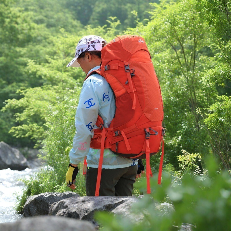 大容量の専門的な登山バッグ屋外徒歩旅行ランドセル防水耐摩耗性軽量登山装備バックパック|undefined