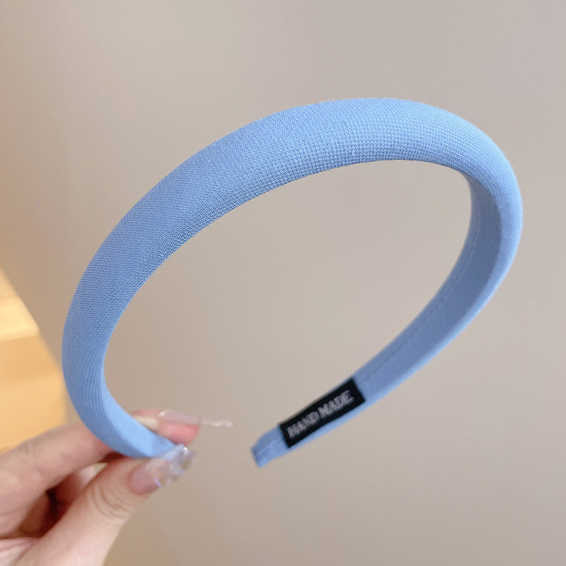 Meilad High Crane Top Hairband 2025 nuevo estilo de alta sensación Hairband tela esponja de otoño y invierno prensado tocado coreano