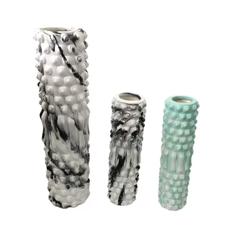 泡沫轴狼牙棒按摩滚轴肌肉放松瘦小腿瑜伽柱健身运动器材辅助工具