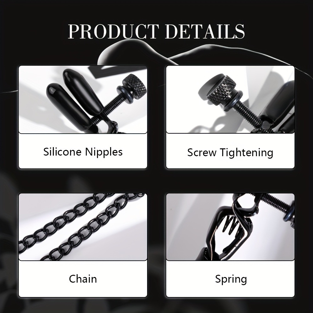 BDSM Metal Nipple Clamps