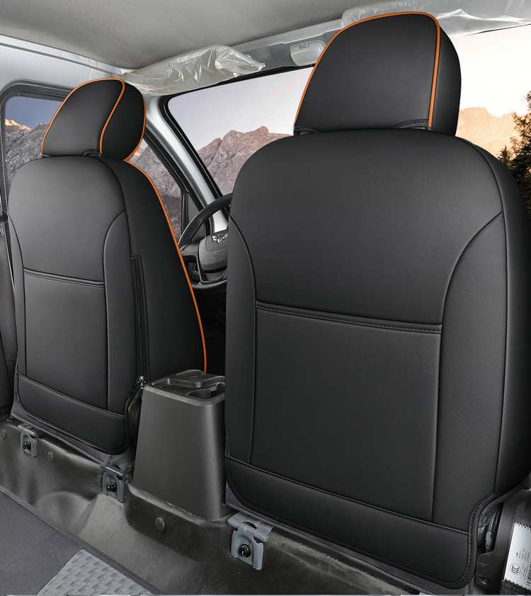 Wuling Rongguang New Card Small Card Applicable Seat Cover Five-seat Double Row Single Row Fully Enclosed Wuling Small Truck Car Cushion