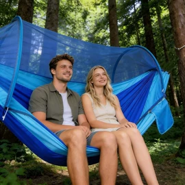 吊床;天幕;吊篮