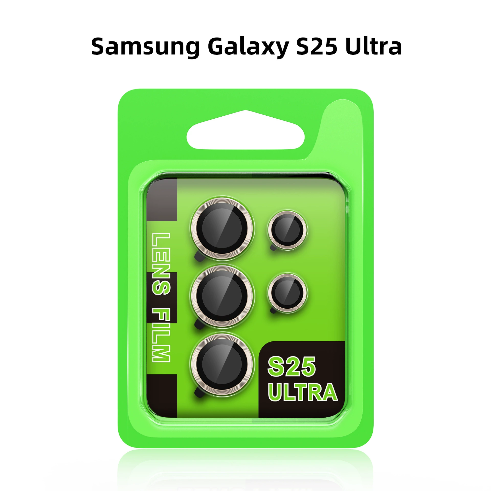 Защитное стекло объектива камеры (Samsung) S25/S24/S23/S22/A16/A26/Z Fold/Flip — металлическая рама стекло, многоцветное