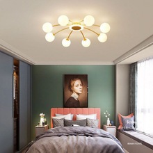 led北欧客厅卧室灯大厅房间温馨灯具简约现代创意个性婚房吸顶灯