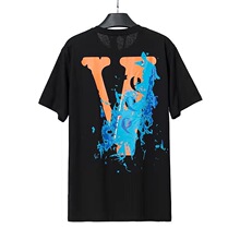 夏季新款潮牌VLONE限定陈冠希同款嘻哈街头男女短袖T恤