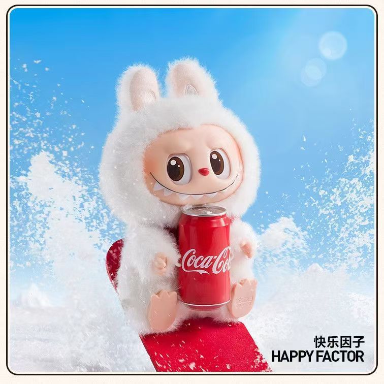 ラブブ labubu コカ・コーラシリーズ ぬいぐるみ ブラインドボックス マカロン トレンド おもちゃ フィギュア ペンダント かわいい人形|undefined