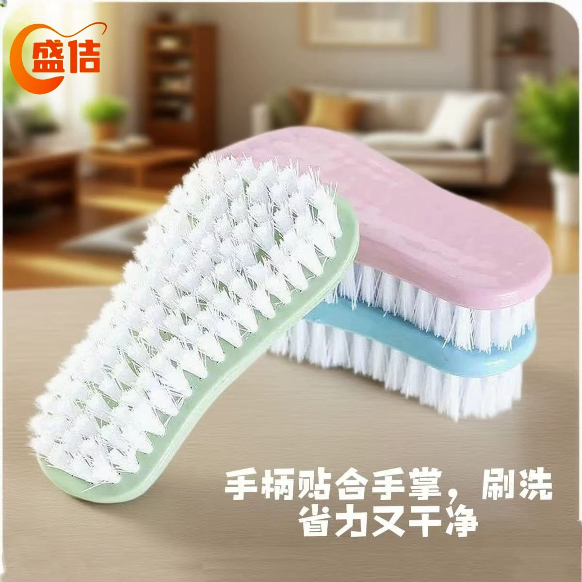 Shunmei Laundry Бытовая щетка для одежды Мягкая щетина Прочная щетка для обуви Очищает, не повреждая доску Щетка не падает Многофункциональная