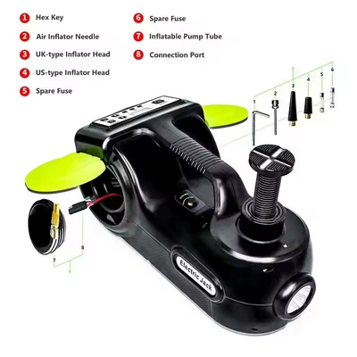 Electric 12V Multifunctional Air Car jack