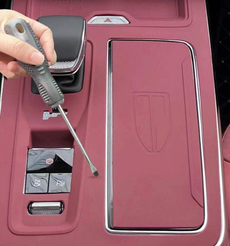 Center Console Silicone Pad for Hongqi HS5 23-25