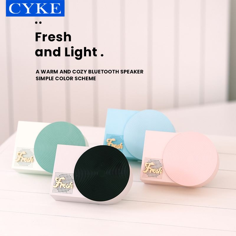 Cyke Small Audio Small Fresh Bluetooth Speaker Gift Mini Wireless Subwoofer Ornaments Girls Gift Artifact