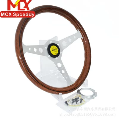 14inch Black Line Flat Competitive Steering wheel - n