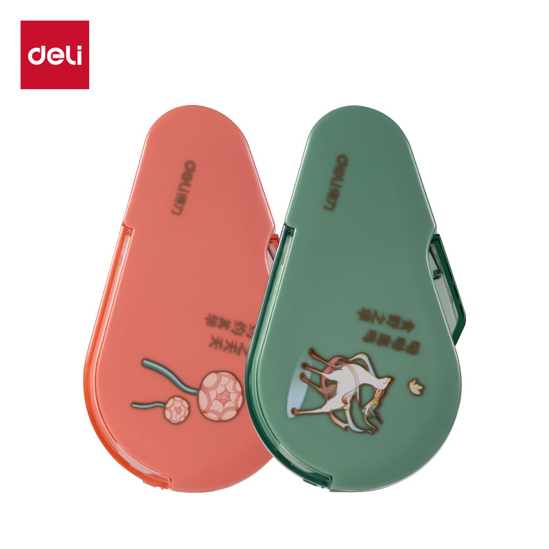 Deli DF88 Oriental Color Empresion puerta sellada cinta correctora _ 5mm * 6m cinta correctora de gran capacidad