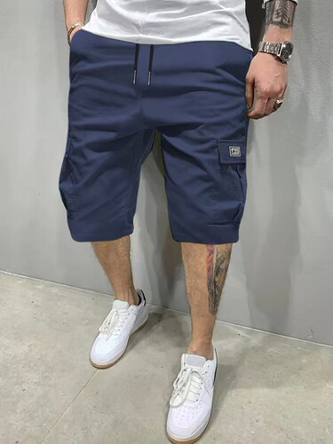 New men's shorts, American Eurocode TM casual overalls, beach pants