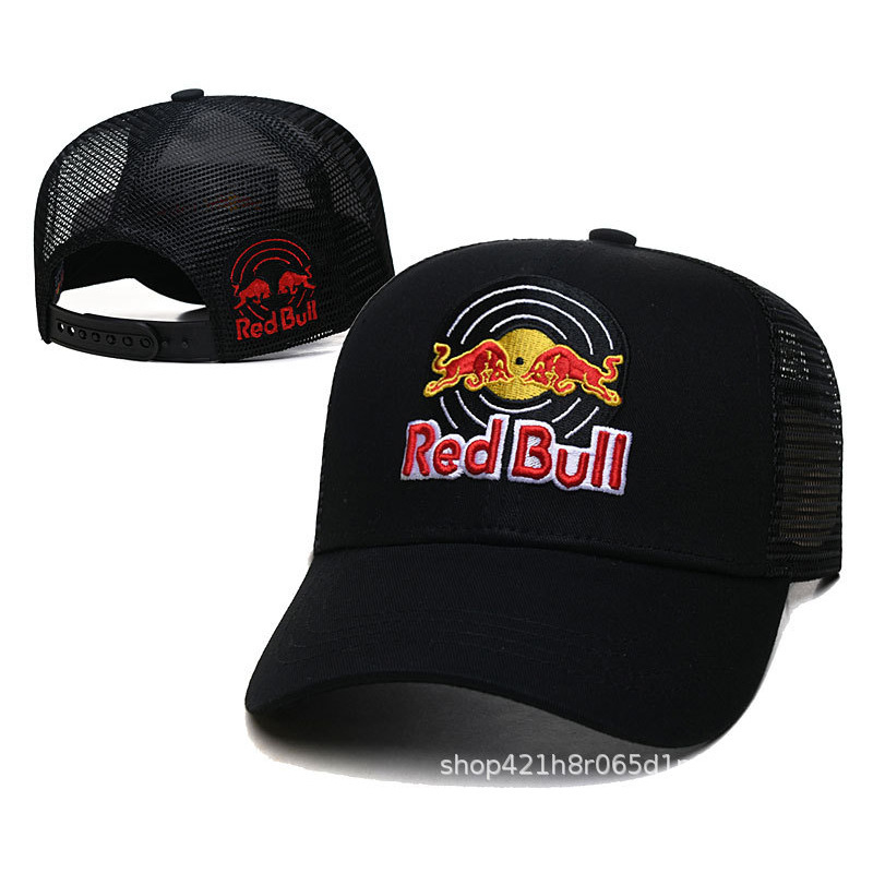外贸F1红牛车队Red Bull维斯塔潘2025赛季赛车棒球帽弯檐太阳帽子|undefined