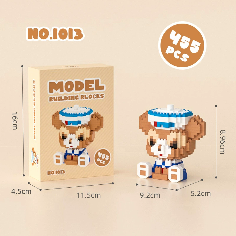 Mini Bricks Cartoon Constructor Set, Sanrio-style Characters, Multiple Models (188–626 pcs)