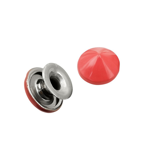 Punk-style studded rivets in a full range of colors—cross-border luggage base studs, belt & hat accessories, and baked-paint mushroom-shaped studs—available now!