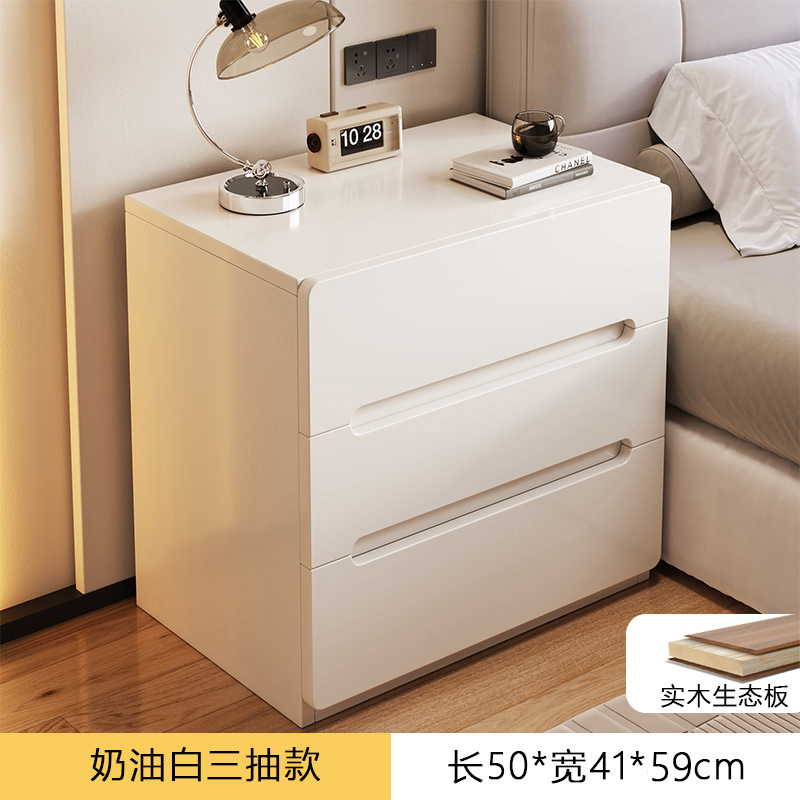 [원목생태보드] 3단크림화이트 50*41*59cm