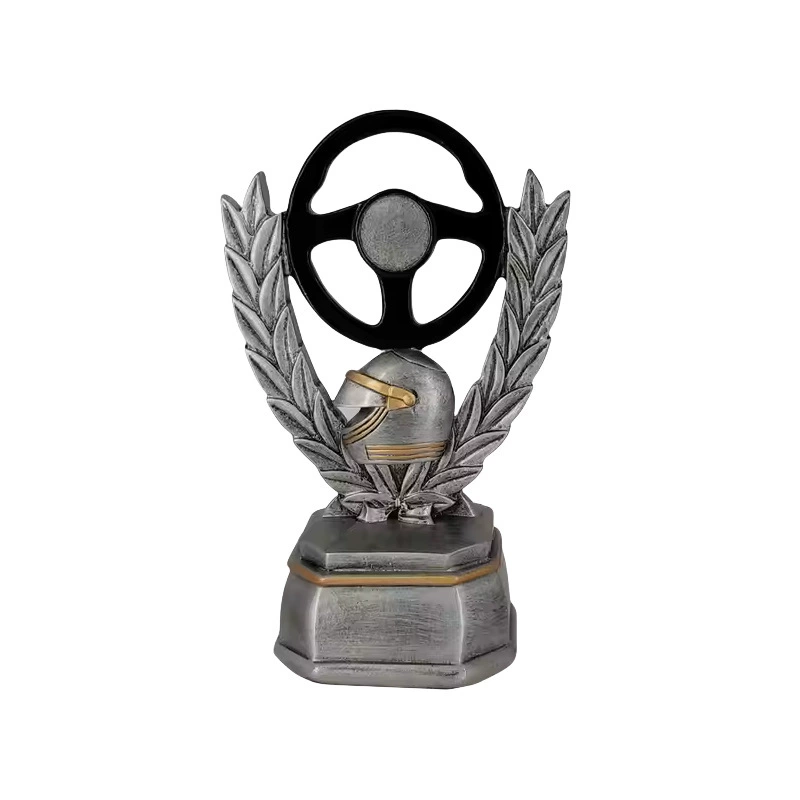 Футбольный трофей из смолы с гравировкой, баскетбол, бильярд, волейбол, гольф, теннис, соревнования, чемпион, металл, золото, серебро, бронза