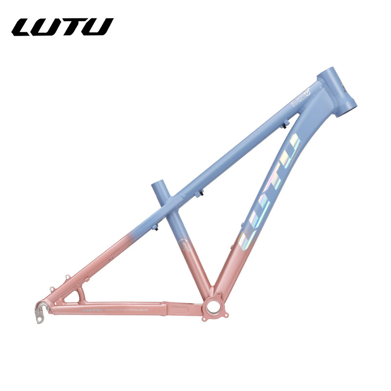 LUTU 26 / 27.5 pulgadas duro de cola 4X bolsa de vuelo fuera de carretera AM bicicleta de montaña marco de pendiente