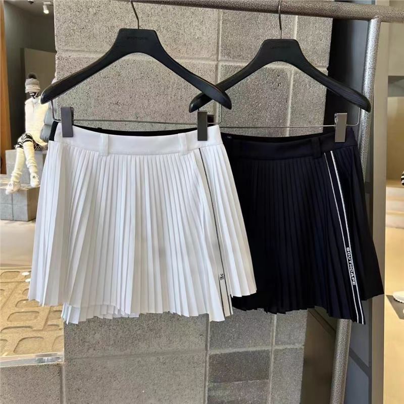 Korean Style Golf Women's Pleated Skirt Irregular Fashion Sports Versatile Casual Short Skirt Pleated Skirt Casual