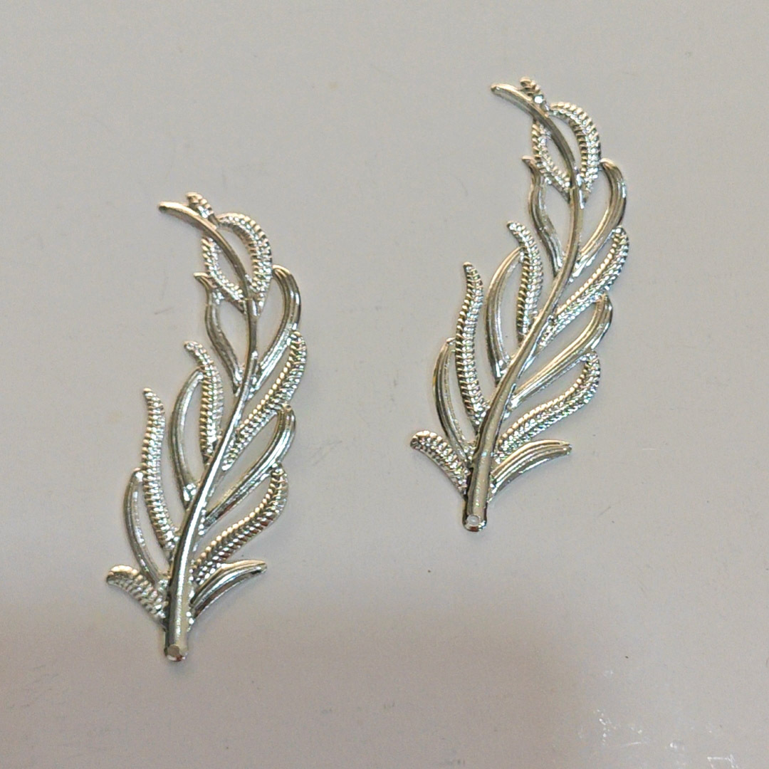 Hojas, hojas, metal, flores, ramillete, accesorios de joyería, bricolaje, material antiguo, ropa de plata Miao, accesorios de abanico, plata