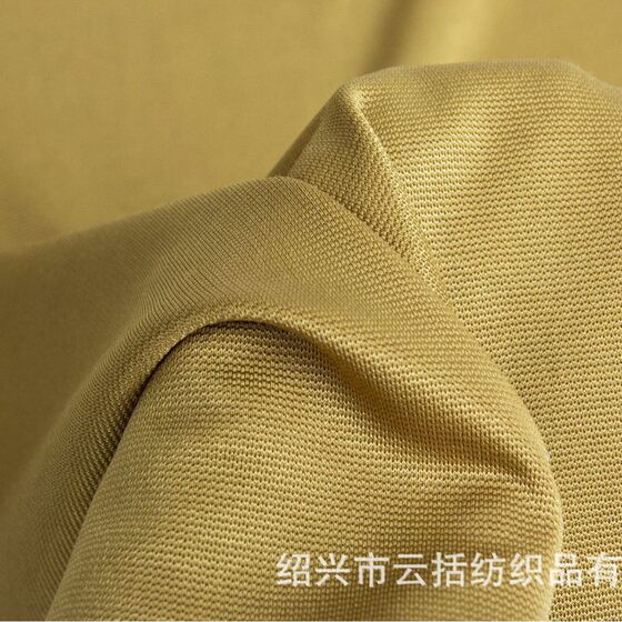 Knitted Acetate T-Shirt High-End Fabric, Strong Anti-Wrinkle, Moisture Absorption, Breathability and Cool Feeling