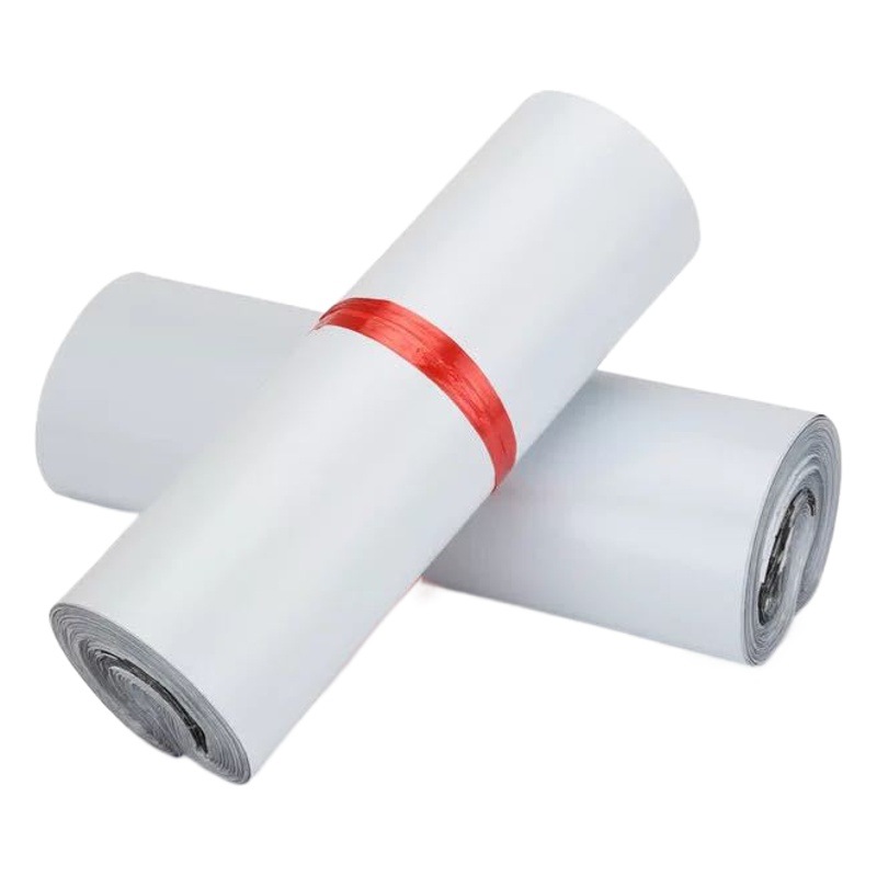 Bolsa de mensajería al por mayor gris blanco negro bolsa de embalaje logística bolsa de embalaje de plástico bolsa impermeable bolsa de sellado expreso en stock