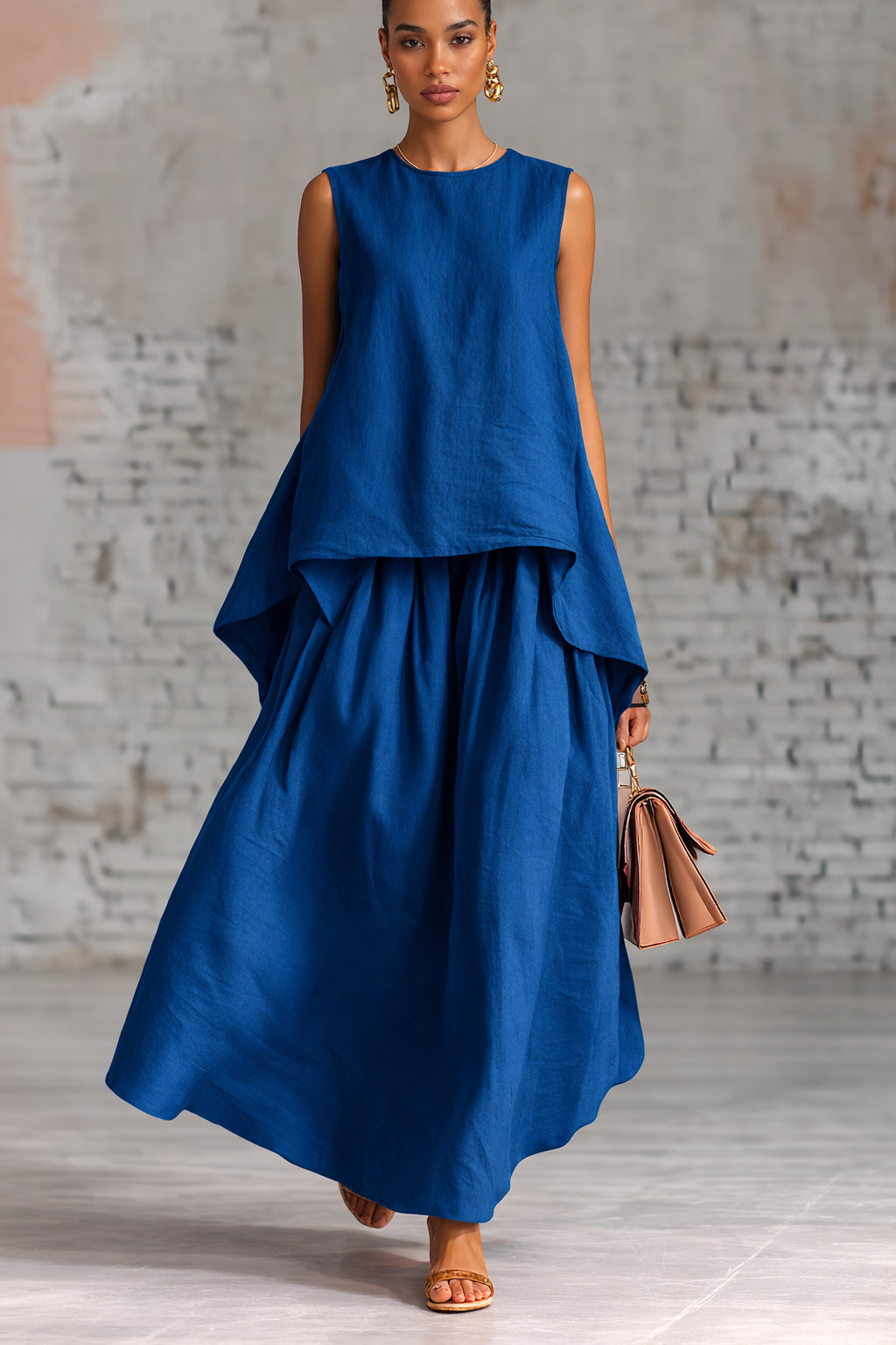 Women's Zen Inspired Linen Blend Asymmetrical Top Boho Chinese Style Loose Fit Tunic Casual Elegant Garment for Women_ecoleips.com