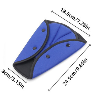 Car Seat Belt Adjuster Seat Triangle Retainer Kidsren's Shoulder Protector Limiter Car Anti-Stranglehold Shoulder Protector